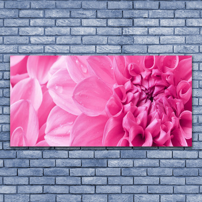 Canvas Wall art Flowers floral pink