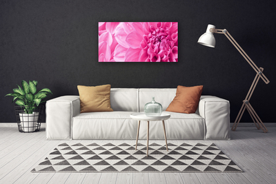 Canvas Wall art Flowers floral pink