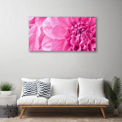 Canvas Wall art Flowers floral pink