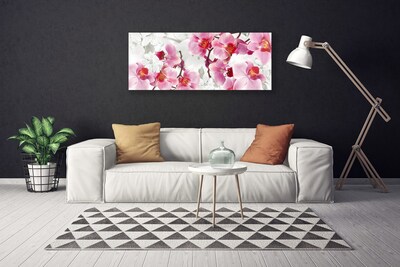 Canvas Wall art Flowers floral pink