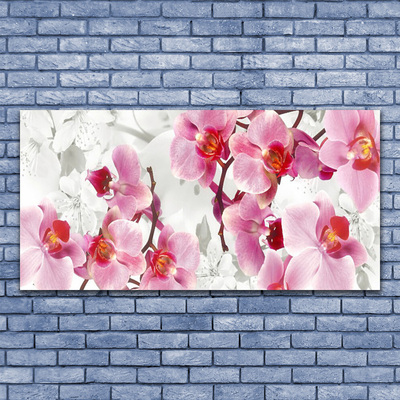 Canvas Wall art Flowers floral pink