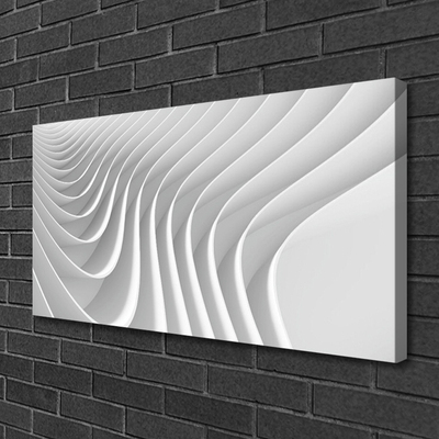 Canvas Wall art Abstract art white