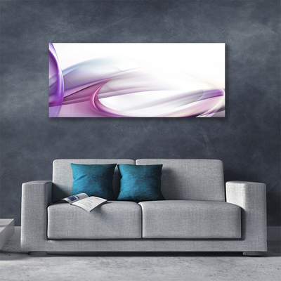 Canvas Wall art Abstract art pink white