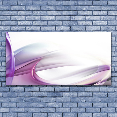 Canvas Wall art Abstract art pink white