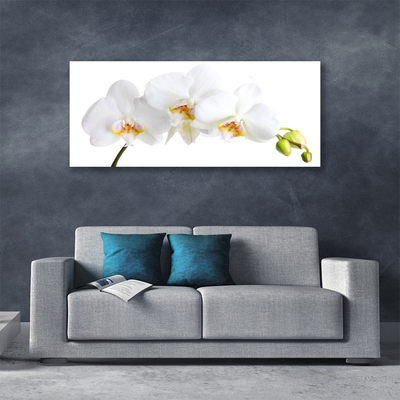 Canvas Wall art Flowers floral white