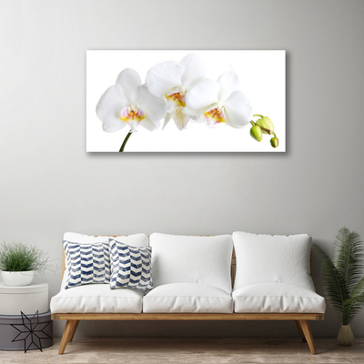 Canvas Wall art Flowers floral white