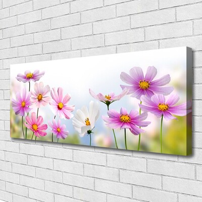 Canvas Wall art Flowers floral pink