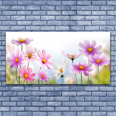 Canvas Wall art Flowers floral pink