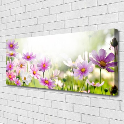 Canvas Wall art Flowers floral pink