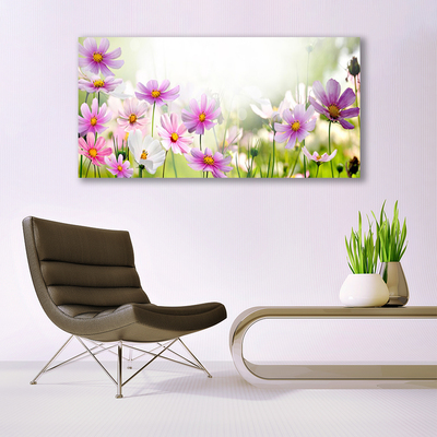 Canvas Wall art Flowers floral pink