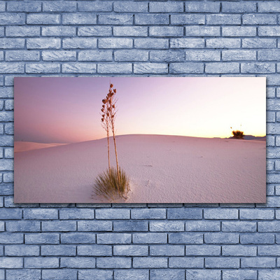 Canvas Wall art Desert landscape brown