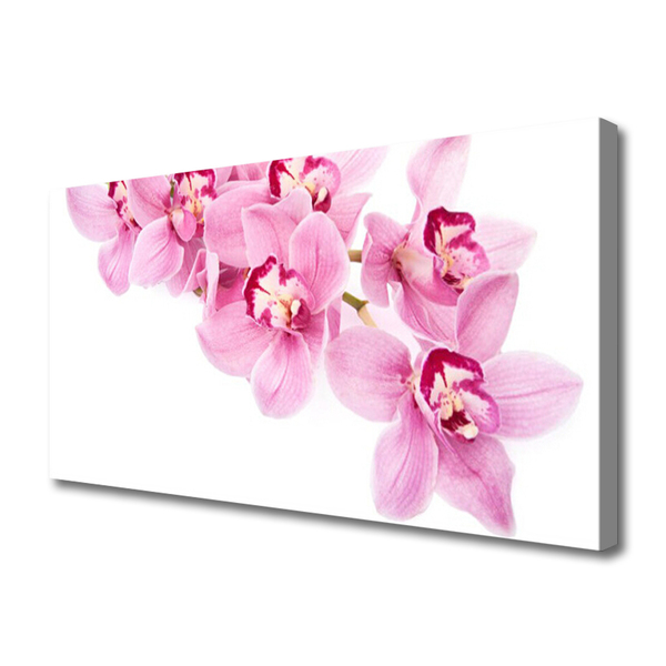 Canvas Wall art Flowers floral pink