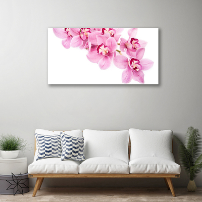 Canvas Wall art Flowers floral pink