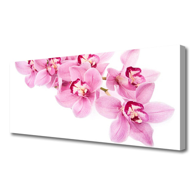 Canvas Wall art Flowers floral pink