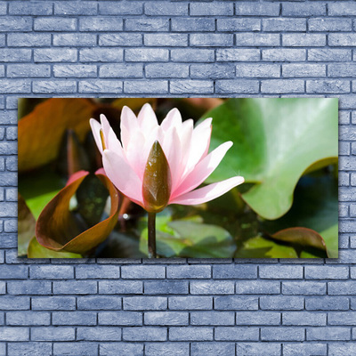 Canvas Wall art Flower floral pink