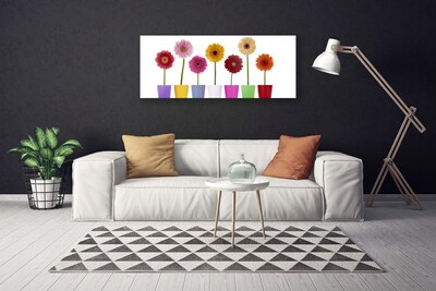 Canvas Wall art Flowers floral multi