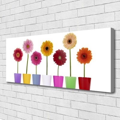 Canvas Wall art Flowers floral multi