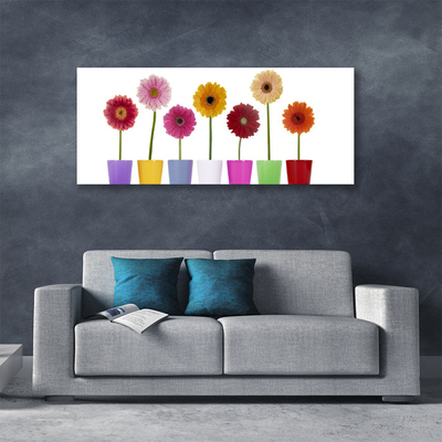 Canvas Wall art Flowers floral multi