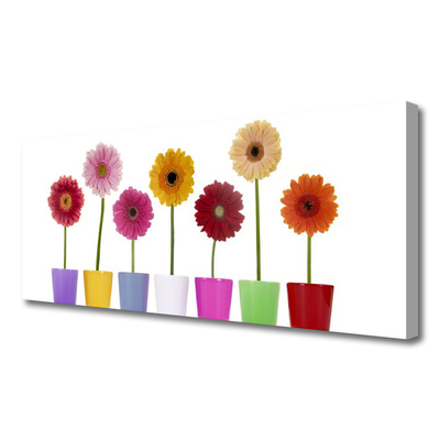 Canvas Wall art Flowers floral multi