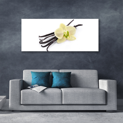 Canvas Wall art Flower floral green