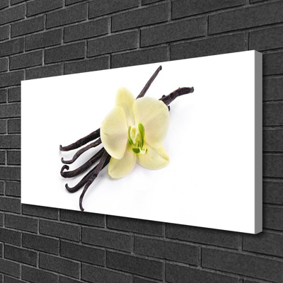 Canvas Wall art Flower floral green