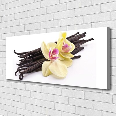 Canvas Wall art Flowers floral green