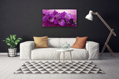 Canvas Wall art Flowers floral pink