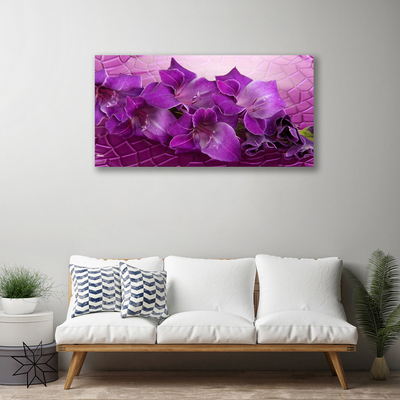 Canvas Wall art Flowers floral pink