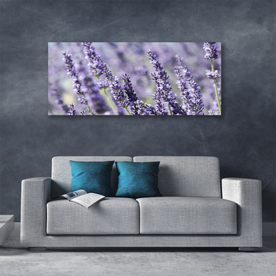 Canvas Wall art Flowers floral purple