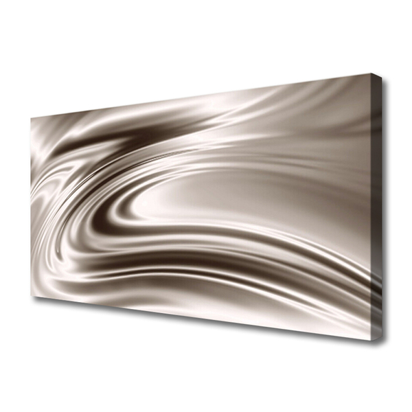 Canvas Wall art Abstract art grey brown