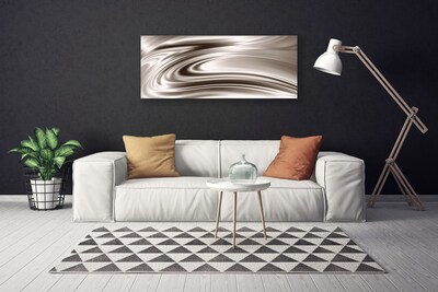 Canvas Wall art Abstract art grey brown