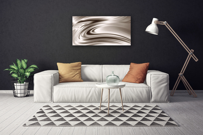 Canvas Wall art Abstract art grey brown