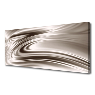 Canvas Wall art Abstract art grey brown