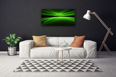 Canvas Wall art Abstract art green black