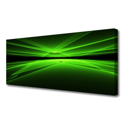 Canvas Wall art Abstract art green black