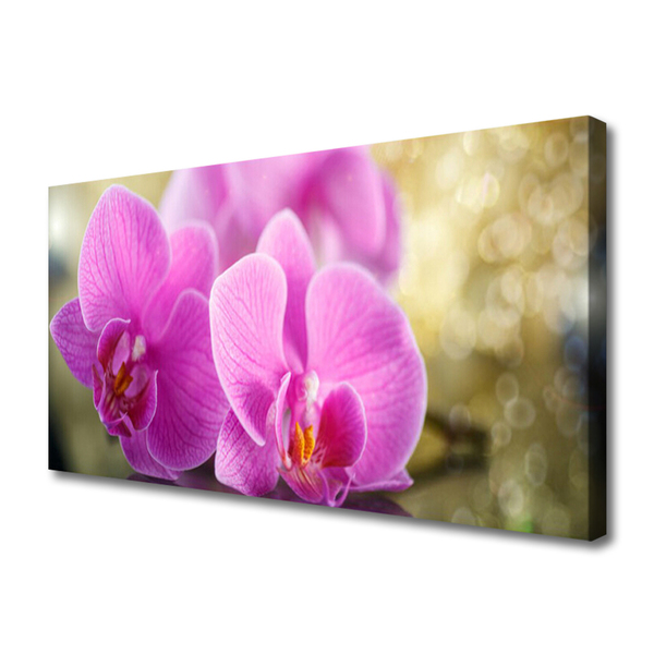 Canvas Wall art Flowers floral pink