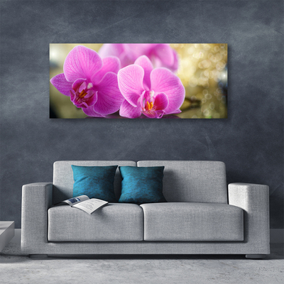 Canvas Wall art Flowers floral pink