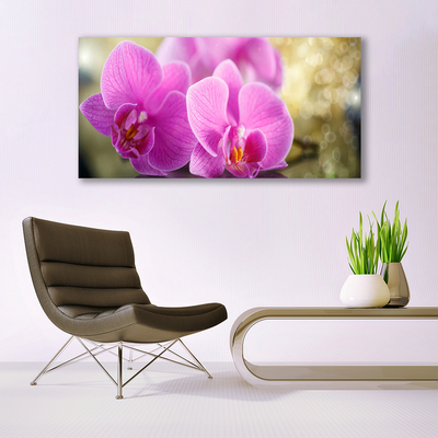 Canvas Wall art Flowers floral pink