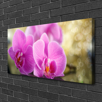 Canvas Wall art Flowers floral pink