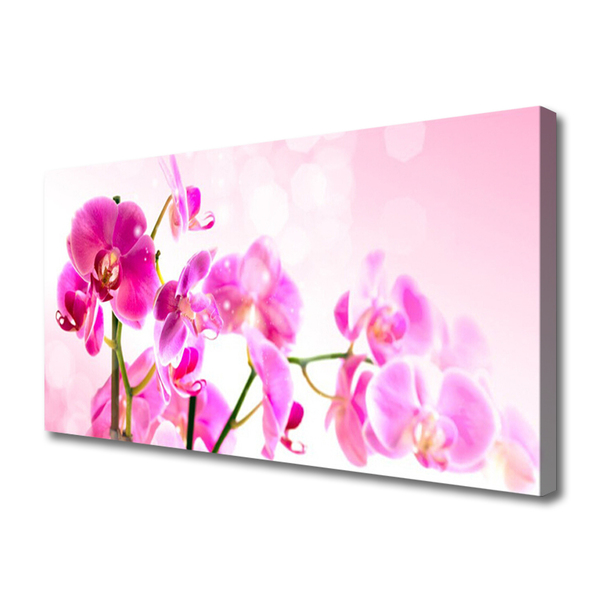 Canvas Wall art Flowers floral pink