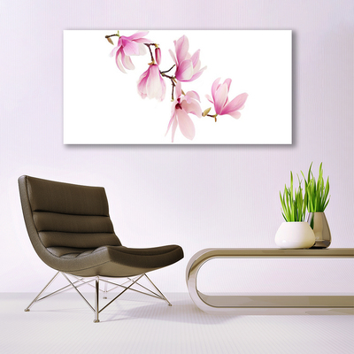 Canvas Wall art Flowers floral pink