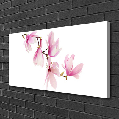 Canvas Wall art Flowers floral pink