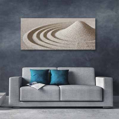 Canvas Wall art Sand art grey