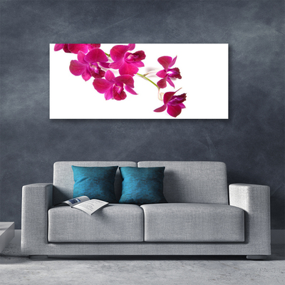 Canvas Wall art Flowers floral red