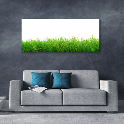 Canvas Wall art Grass nature green