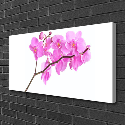 Canvas Wall art Flowers floral pink