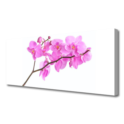 Canvas Wall art Flowers floral pink