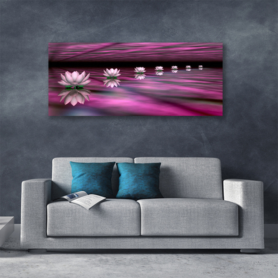 Canvas Wall art Flowers floral pink