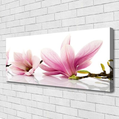 Canvas Wall art Flowers floral pink