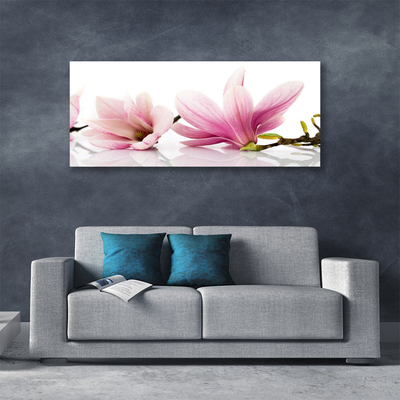 Canvas Wall art Flowers floral pink